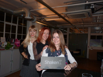 Jo, Violeta and Nicola